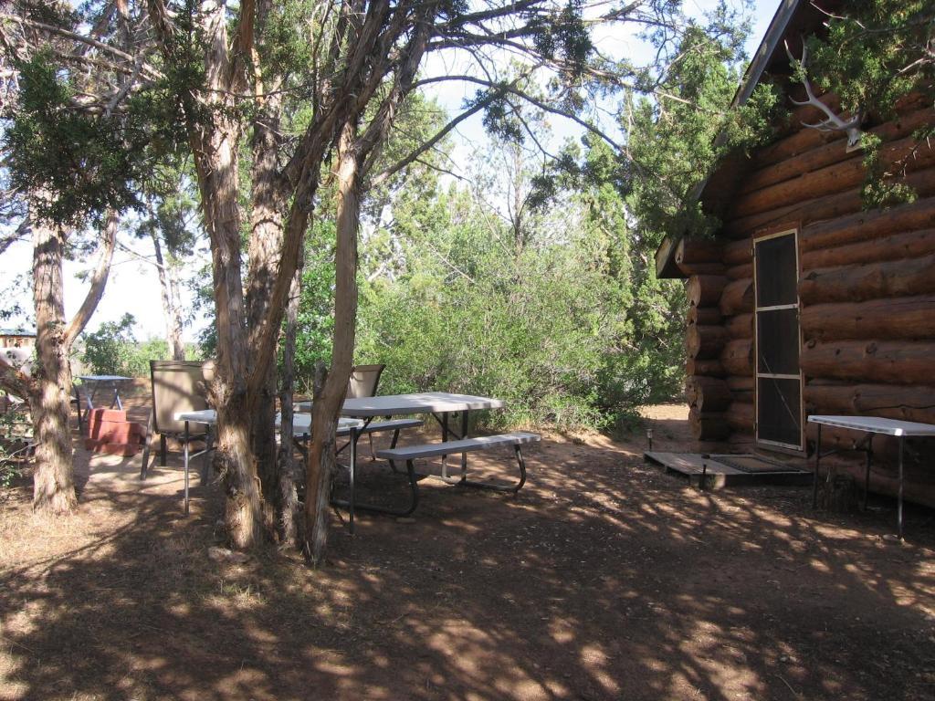 Abajo Haven Guest Cabins Hotel Бландинг Екстериор снимка